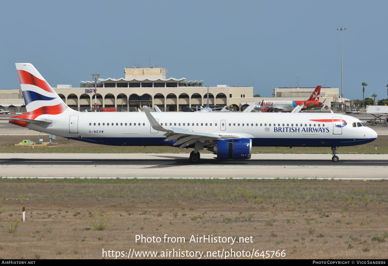 Aircraft Photo of G-NEOW | Airbus A321-251NX | British Airways | AirHistory.net #645766