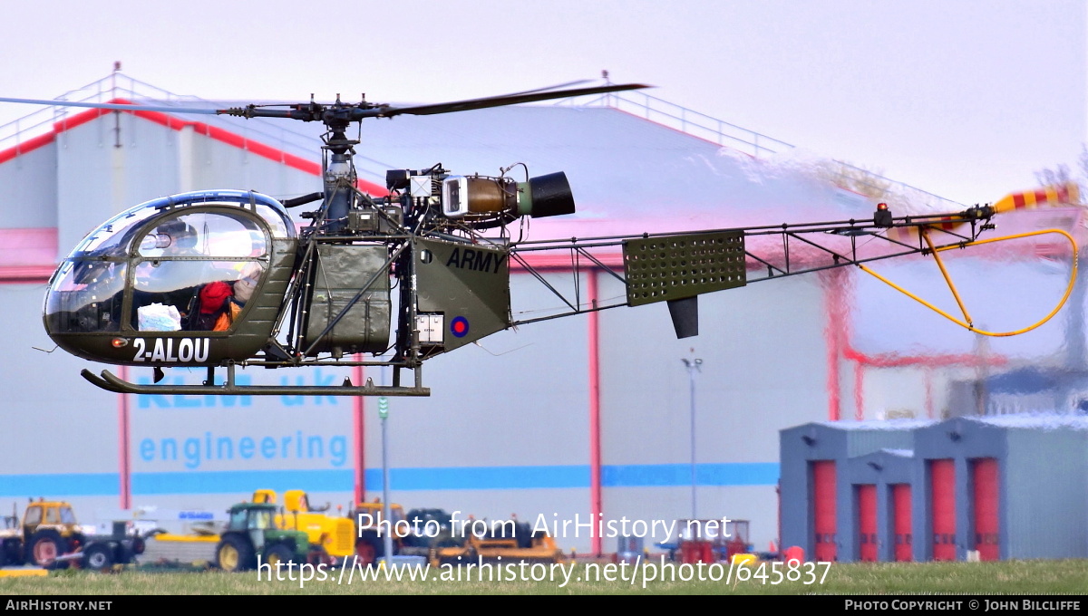 Aircraft Photo of 2-ALOU | Sud SE-3130 Alouette II | AirHistory.net #645837