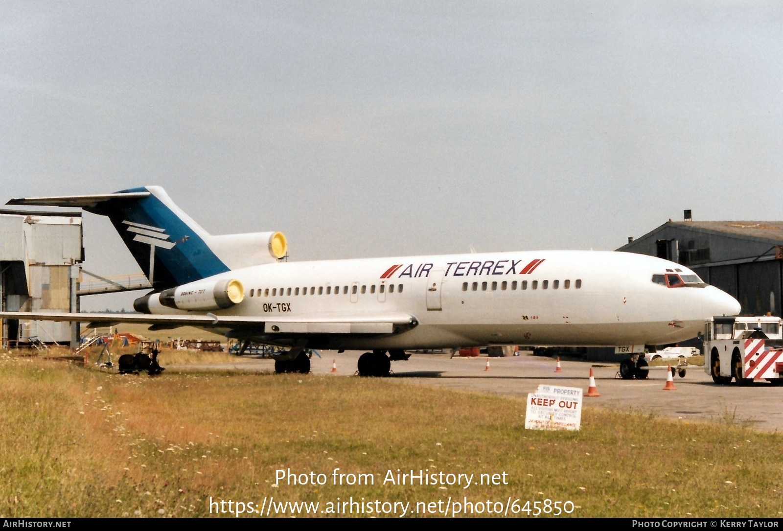 Aircraft Photo of OK-TGX | Boeing 727-51 | Air Terrex | AirHistory.net #645850