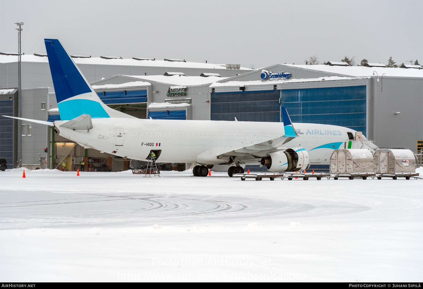 Aircraft Photo of F-HIQG | Boeing 737-86N(BCF) | ASL Airlines | AirHistory.net #646007