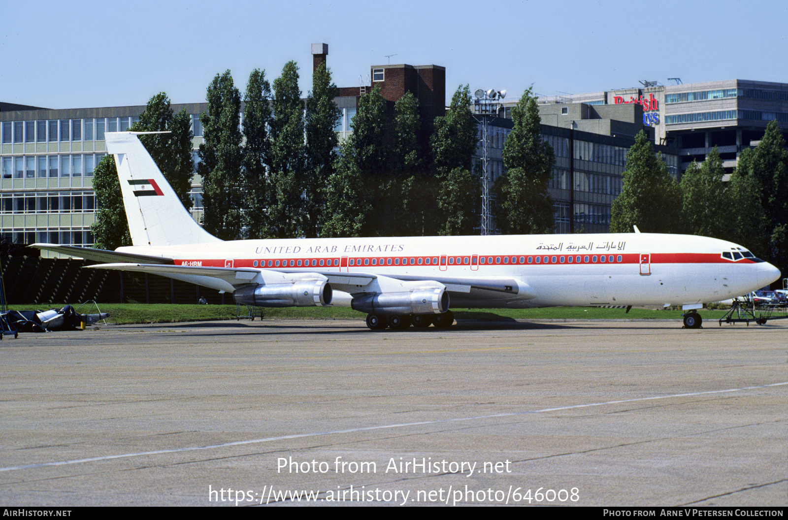 Aircraft Photo of A6-HRM | Boeing 707-3L6C | United Arab Emirates Government | AirHistory.net #646008