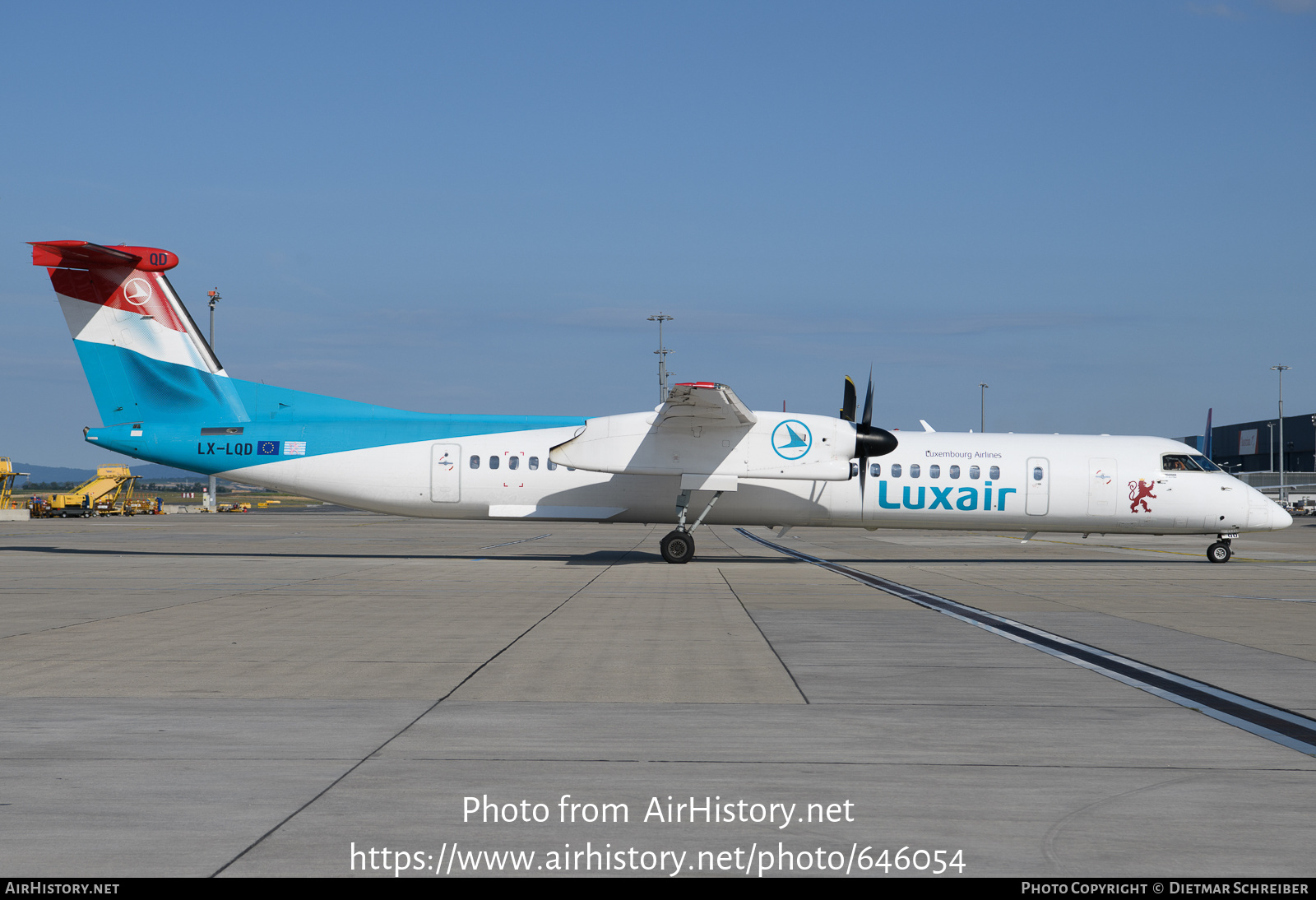 Aircraft Photo of LX-LQD | Bombardier DHC-8-402 Dash 8 | Luxair | AirHistory.net #646054