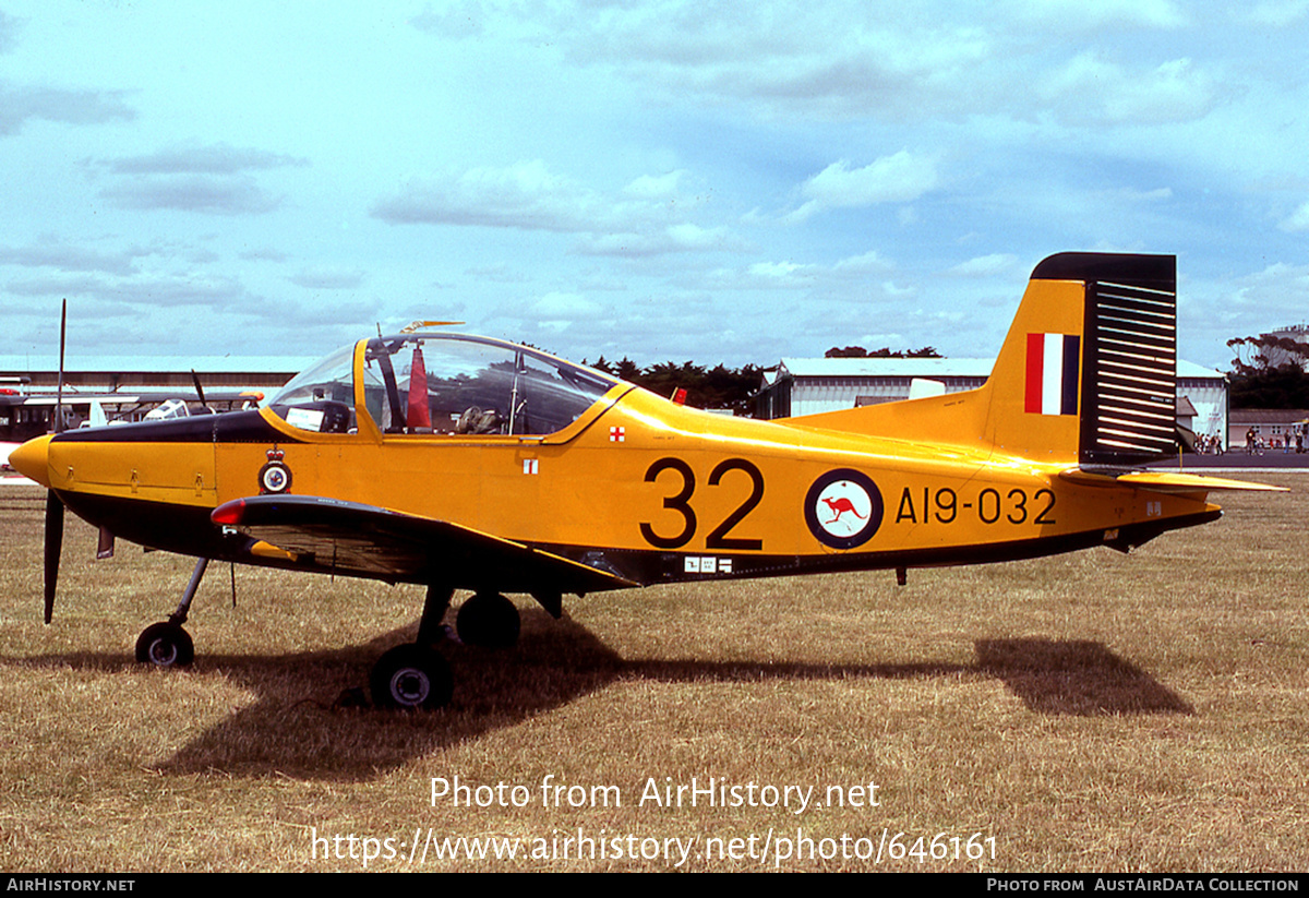 Aircraft Photo of A19-032 | New Zealand CT-4A Airtrainer | Australia - Air Force | AirHistory.net #646161