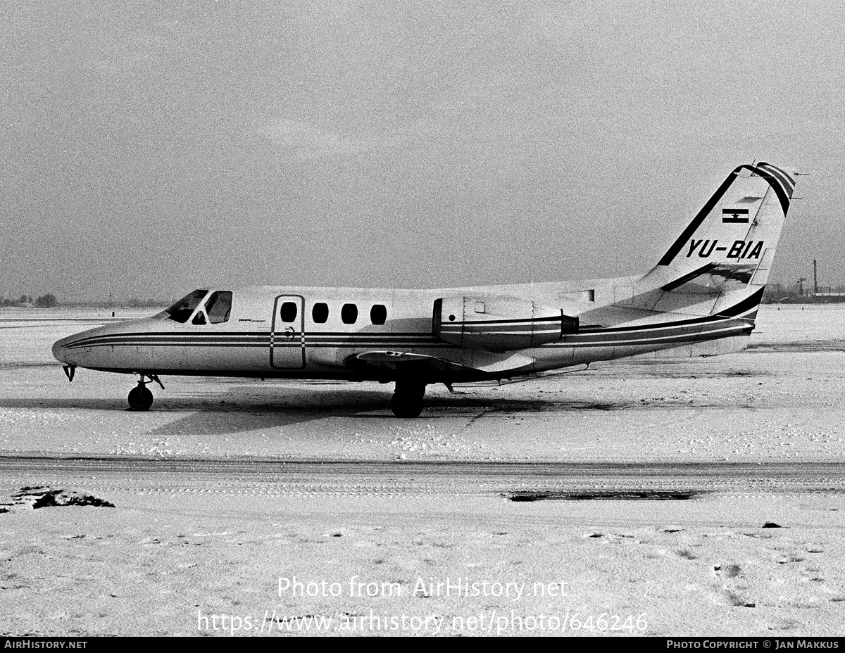 Aircraft Photo of YU-BIA | Cessna 500 Citation | AirHistory.net #646246