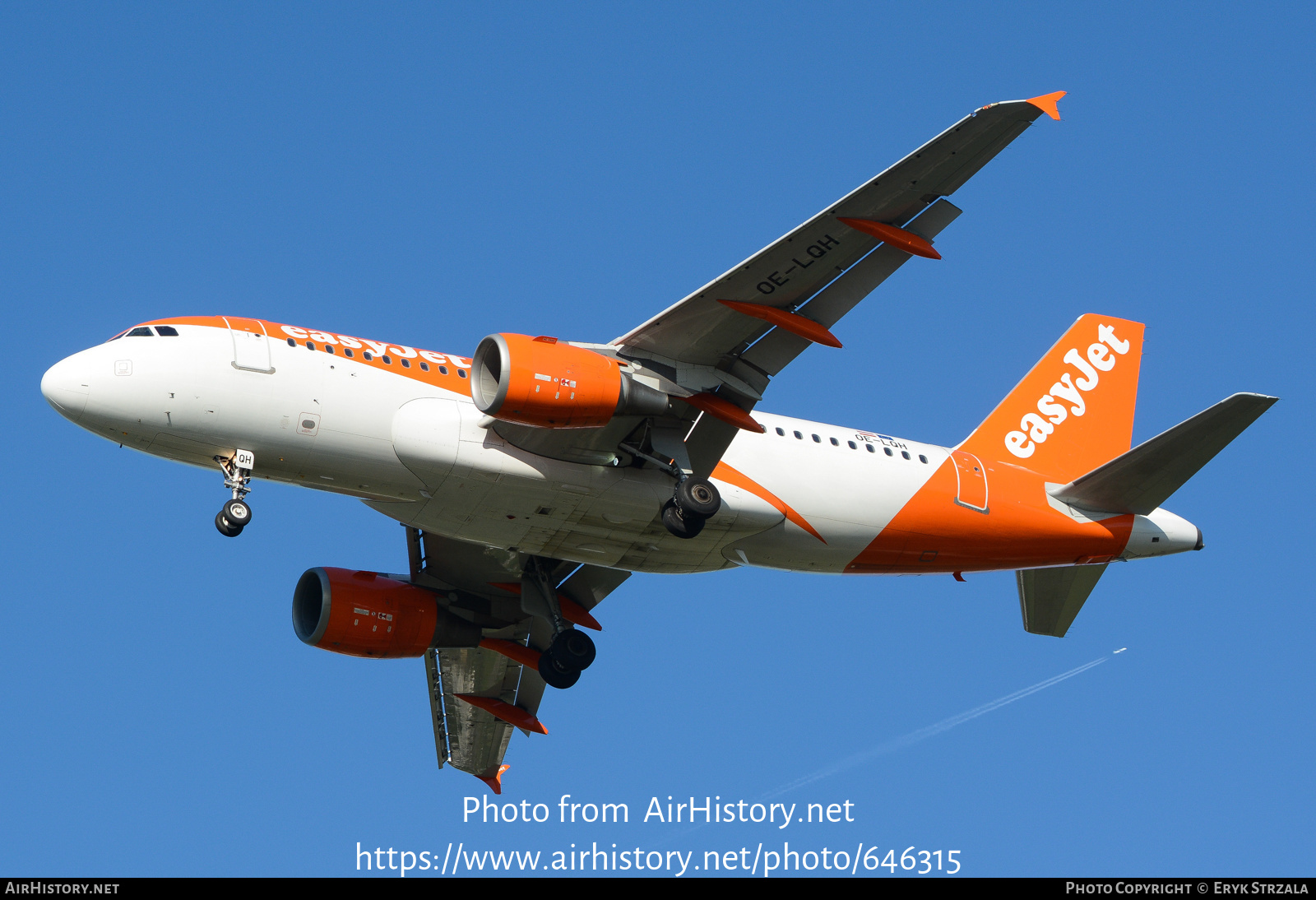 Aircraft Photo of OE-LQH | Airbus A319-111 | EasyJet | AirHistory.net #646315