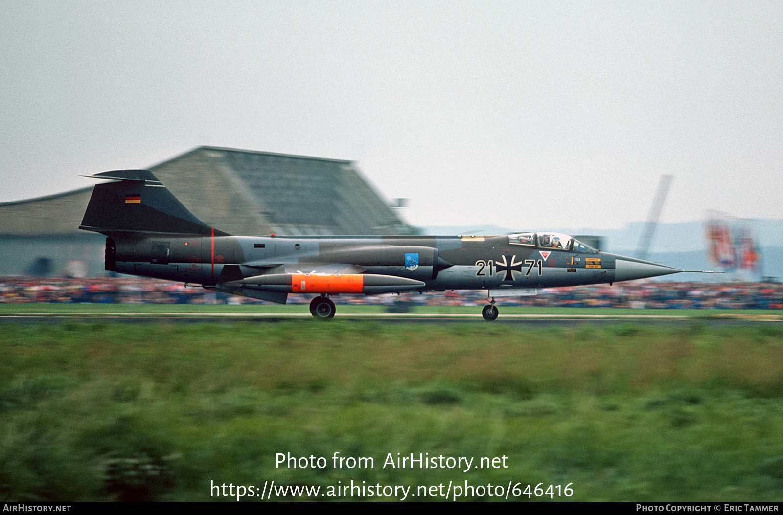 Aircraft Photo of 2171 | Lockheed F-104G Starfighter | Germany - Air Force | AirHistory.net #646416