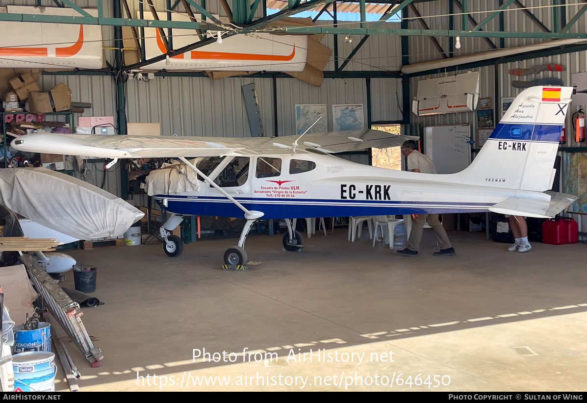 Aircraft Photo of EC-KRK | Tecnam P-92 Echo Super | AirHistory.net #646450