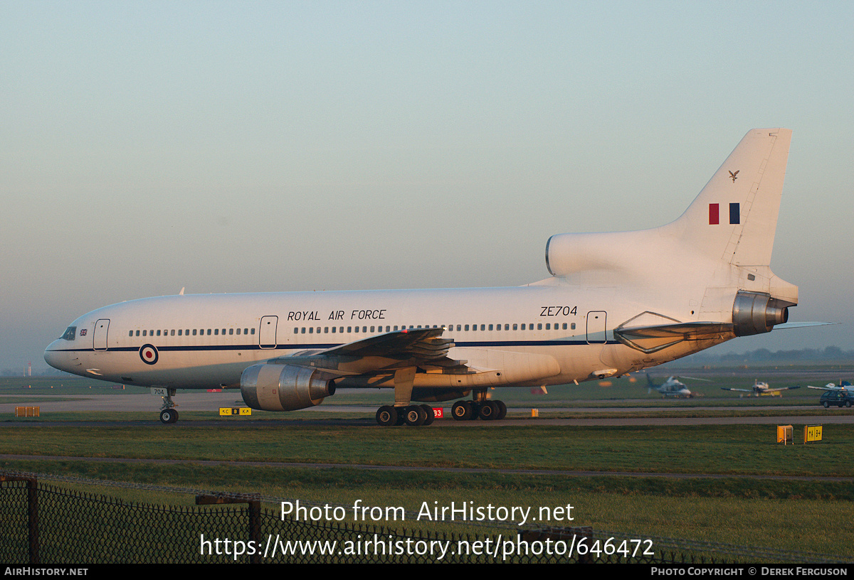 Aircraft Photo of ZE704 | Lockheed L-1011-385-3 TriStar C.2 | UK - Air Force | AirHistory.net #646472