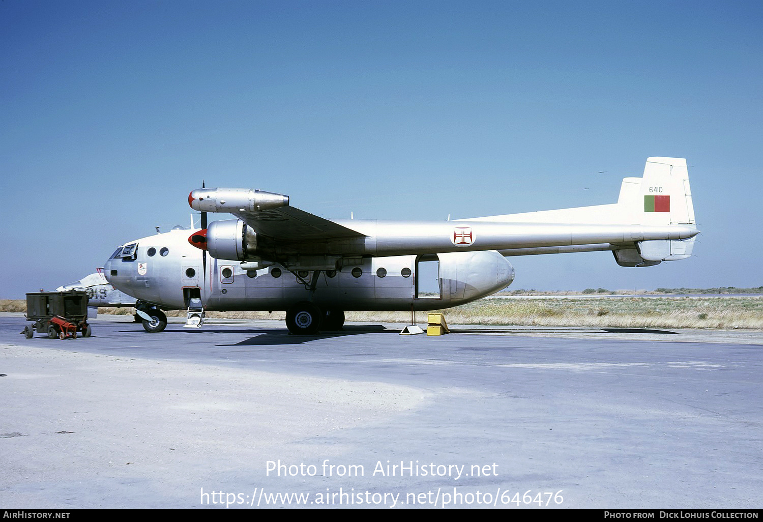 Aircraft Photo of 6410 | Nord 2502F Noratlas | Portugal - Air Force | AirHistory.net #646476