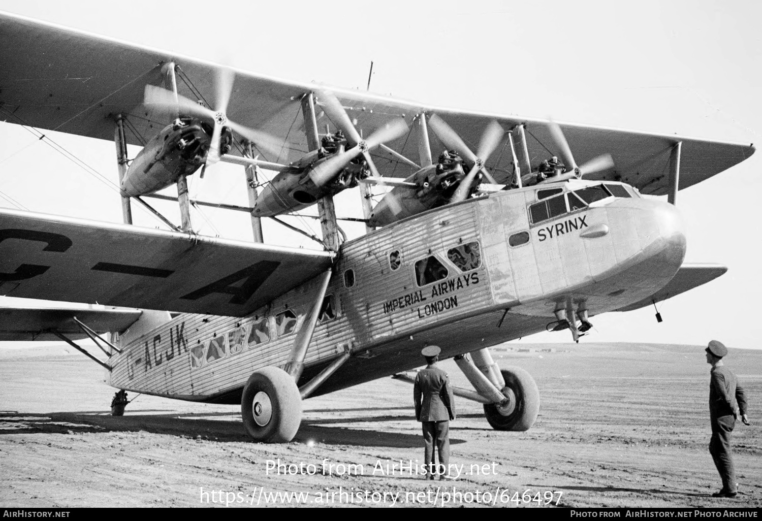 Aircraft Photo of G-ACJK | Short L.17 Scylla | Imperial Airways | AirHistory.net #646497