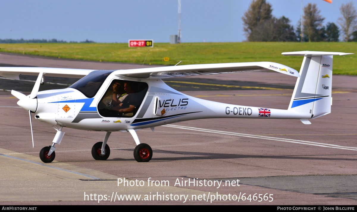 Aircraft Photo of G-OEKO | Pipistrel Virus SW 128 Velis Electro | AirHistory.net #646565