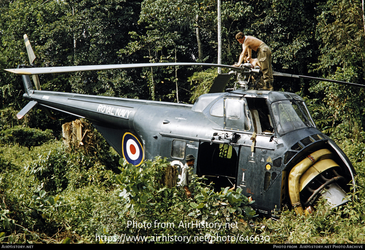 Aircraft Photo of WV195 | Sikorsky HRS-2 Whirlwind HAR21 (S-55B) | UK - Navy | AirHistory.net #646630