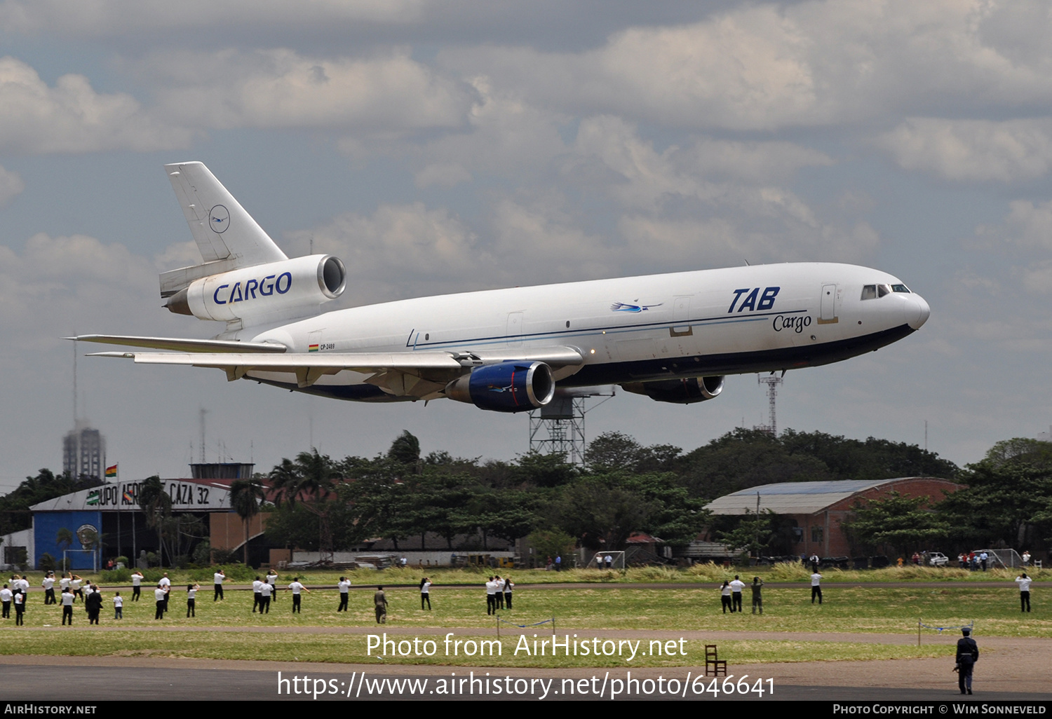 Aircraft Photo of CP-2489 | McDonnell Douglas DC-10-10(F) | TAB Cargo - Transportes Aereos Bolivianos | AirHistory.net #646641