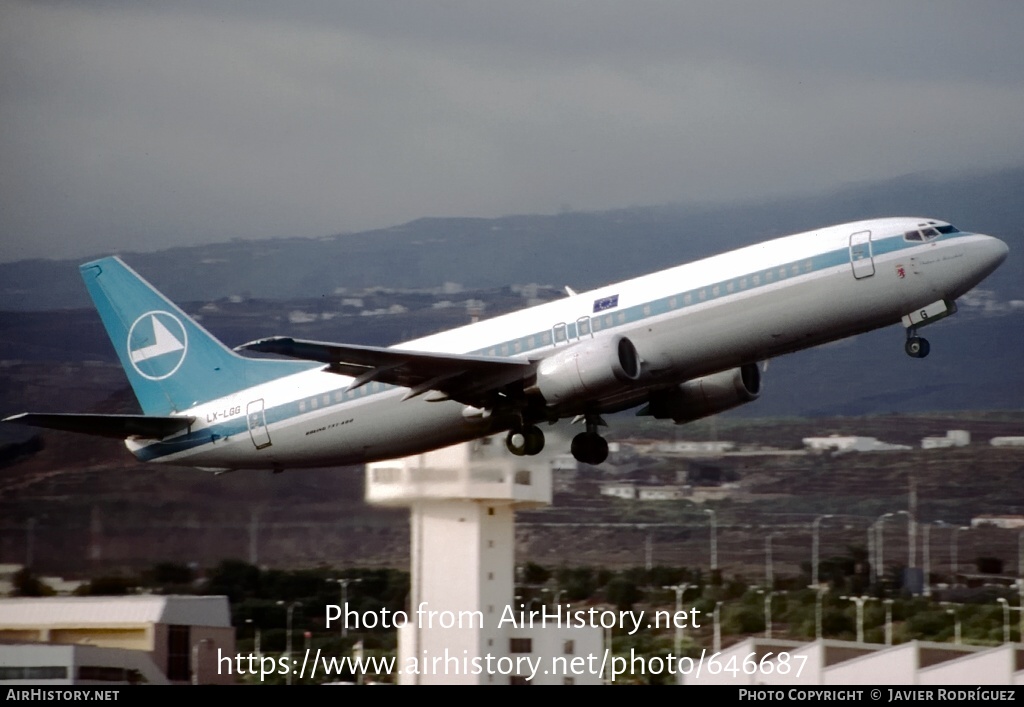 Aircraft Photo of LX-LGG | Boeing 737-4C9 | Luxair | AirHistory.net #646687