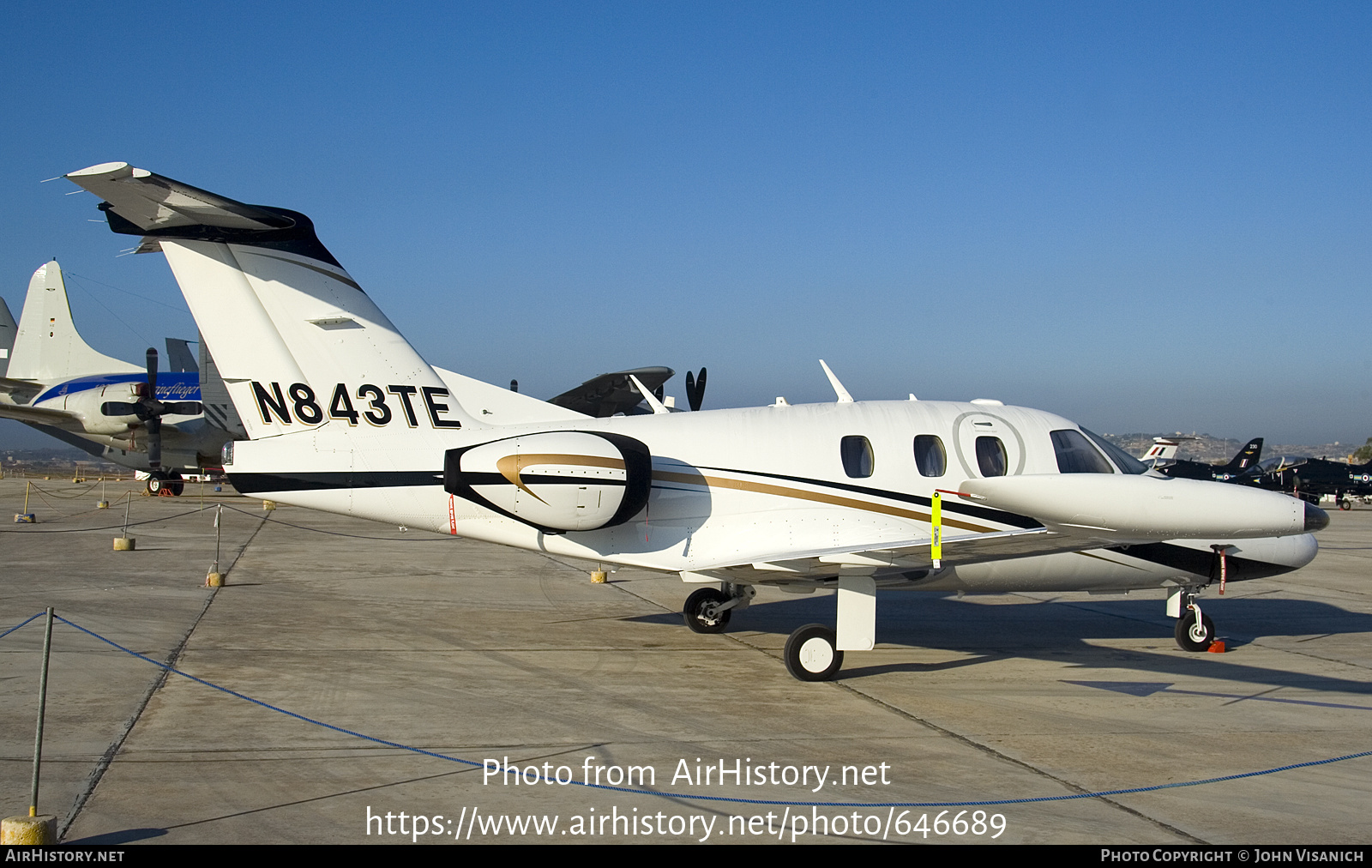 Aircraft Photo of N843TE | Eclipse 500 (EA500) | AirHistory.net #646689