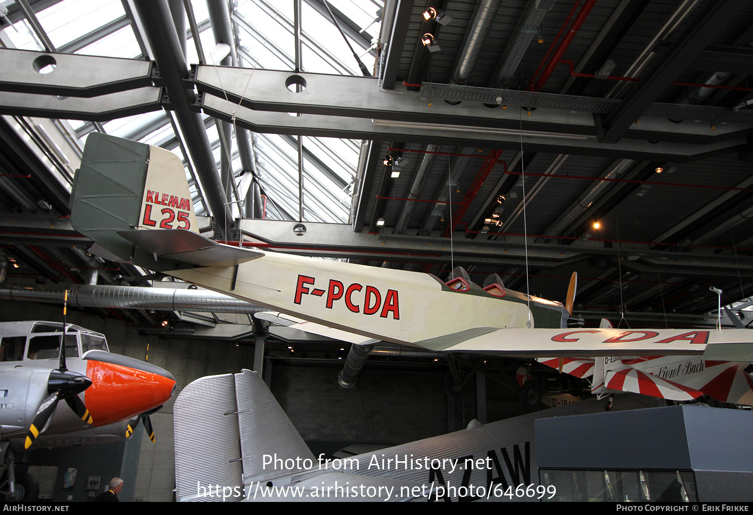 Aircraft Photo of F-PCDA | Klemm L-25b | AirHistory.net #646699