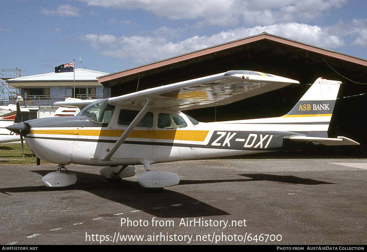 Aircraft Photo of ZK-DXI | Cessna 172M Skyhawk | ASB Bank | AirHistory.net #646700