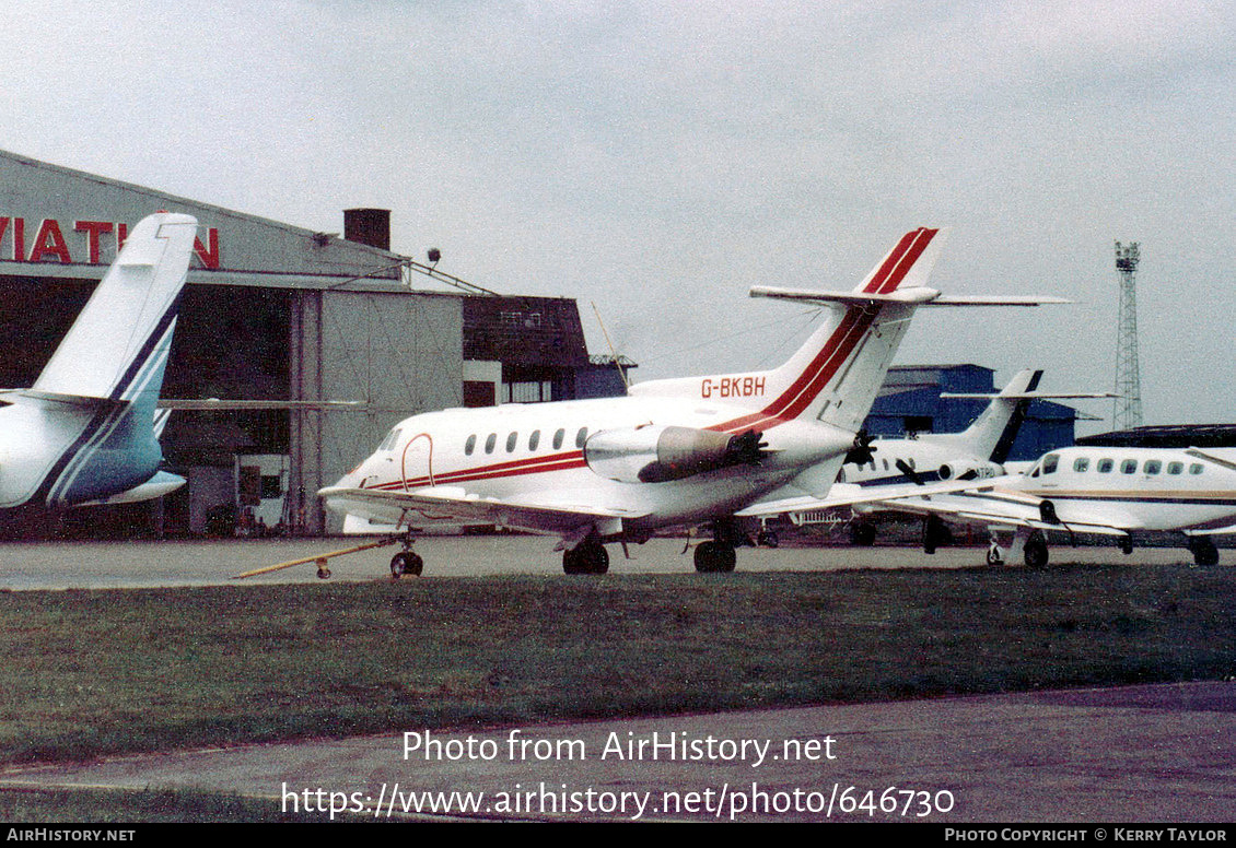 Aircraft Photo of G-BKBH | Hawker Siddeley HS-125-600B | AirHistory.net #646730