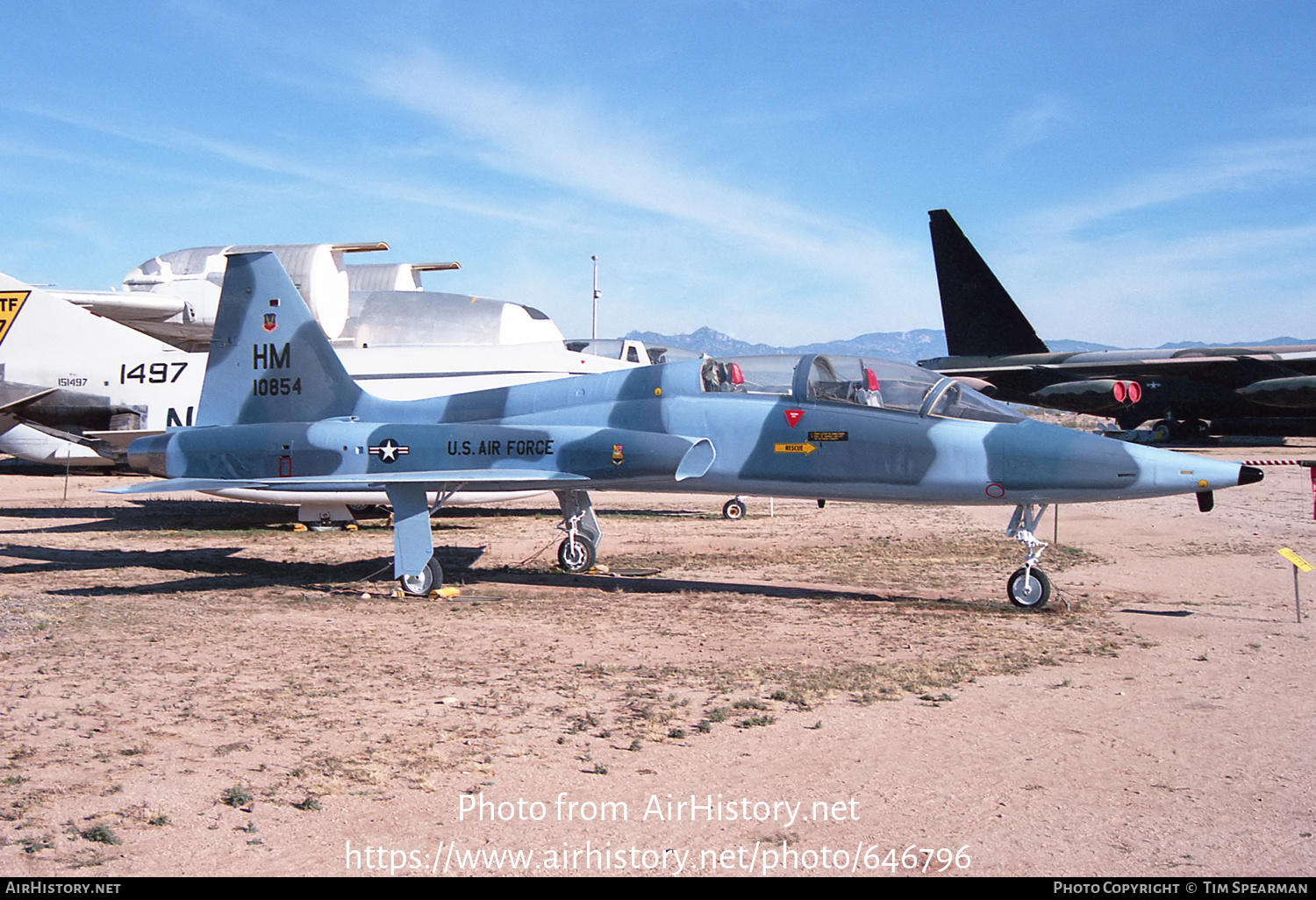 Aircraft Photo of 61-0854 / 10854 | Northrop AT-38B Talon | USA - Air Force | AirHistory.net #646796