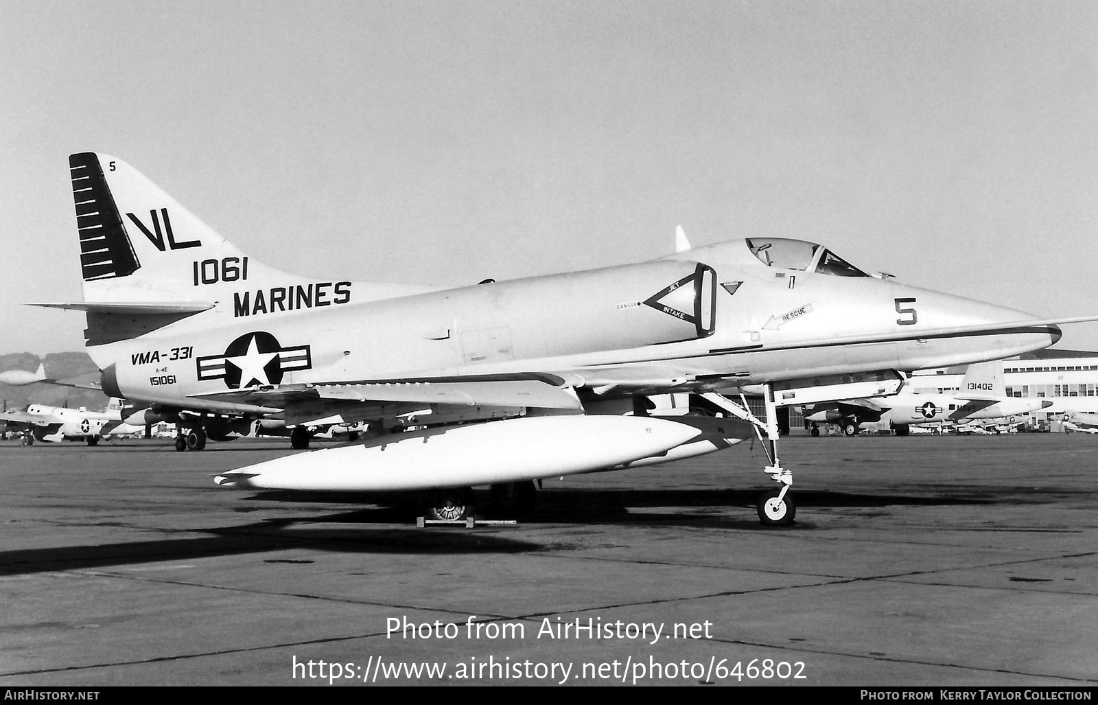 Aircraft Photo of 151061 | Douglas A-4E Skyhawk (A4D-5) | USA - Marines | AirHistory.net #646802