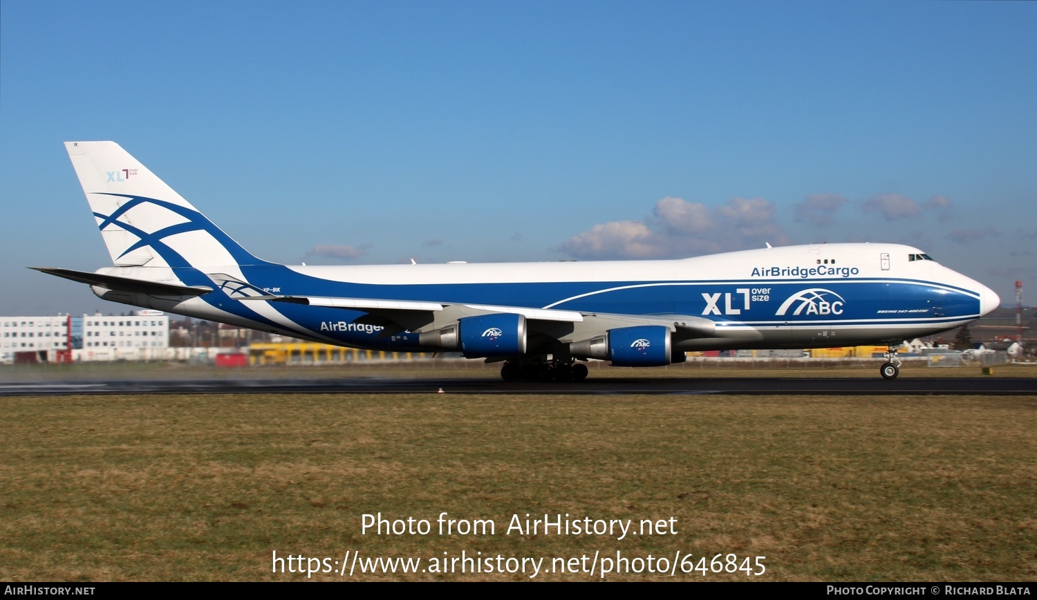 Aircraft Photo of VP-BIK | Boeing 747-46NF/ER/SCD | ABC - AirBridgeCargo Airlines | AirHistory.net #646845