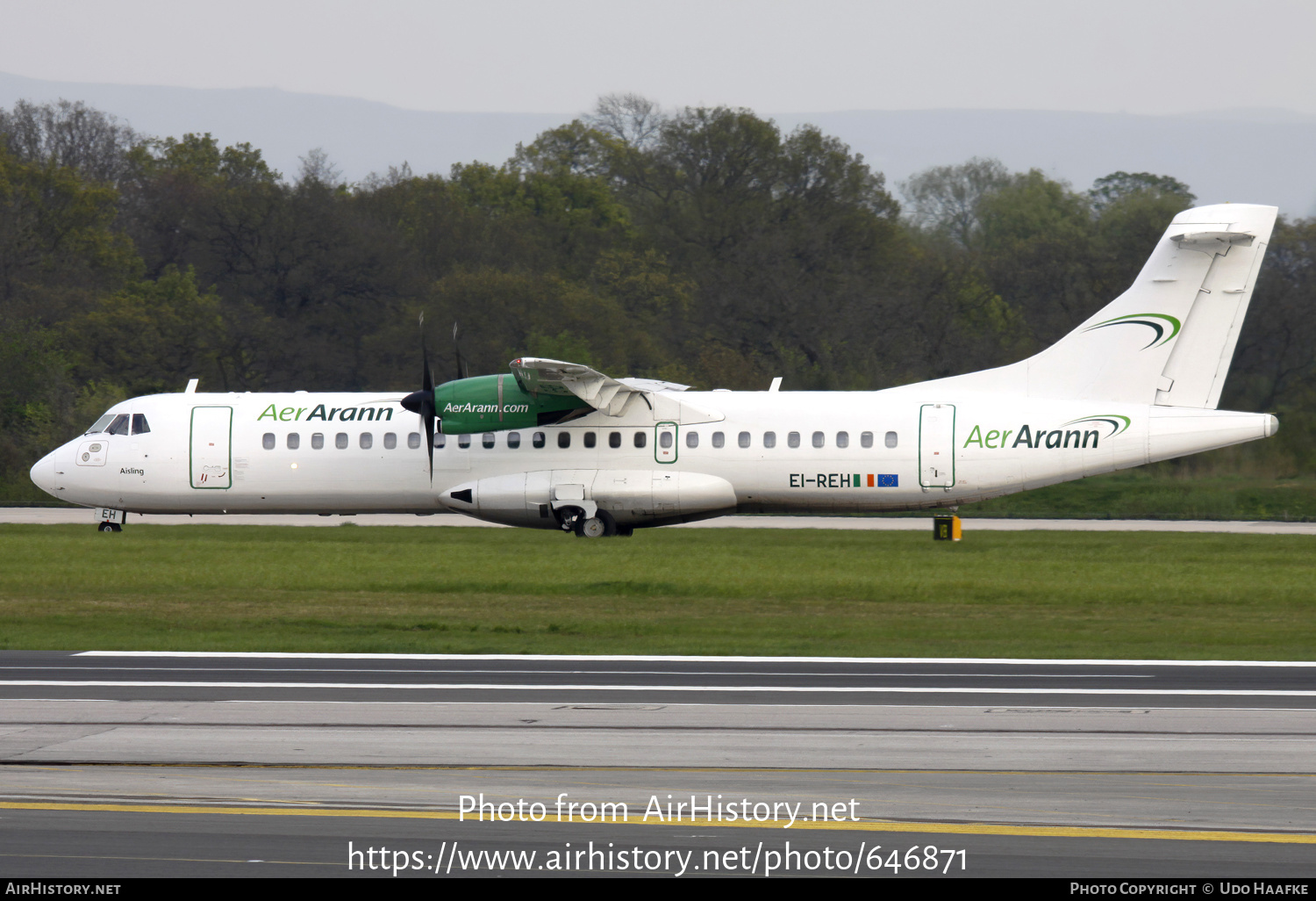 Aircraft Photo of EI-REH | ATR ATR-72-201 | Aer Arann | AirHistory.net #646871