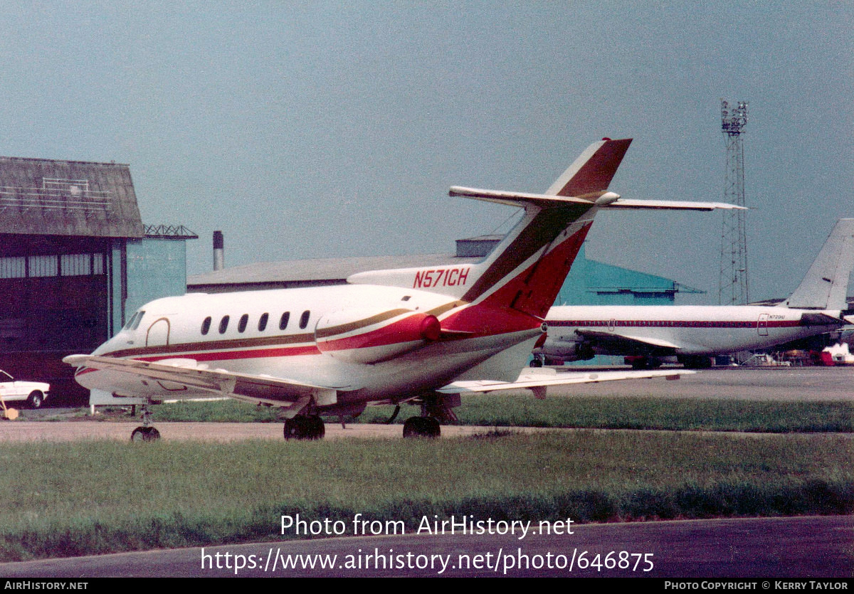 Aircraft Photo of N571CH | British Aerospace HS-125-700A | AirHistory.net #646875