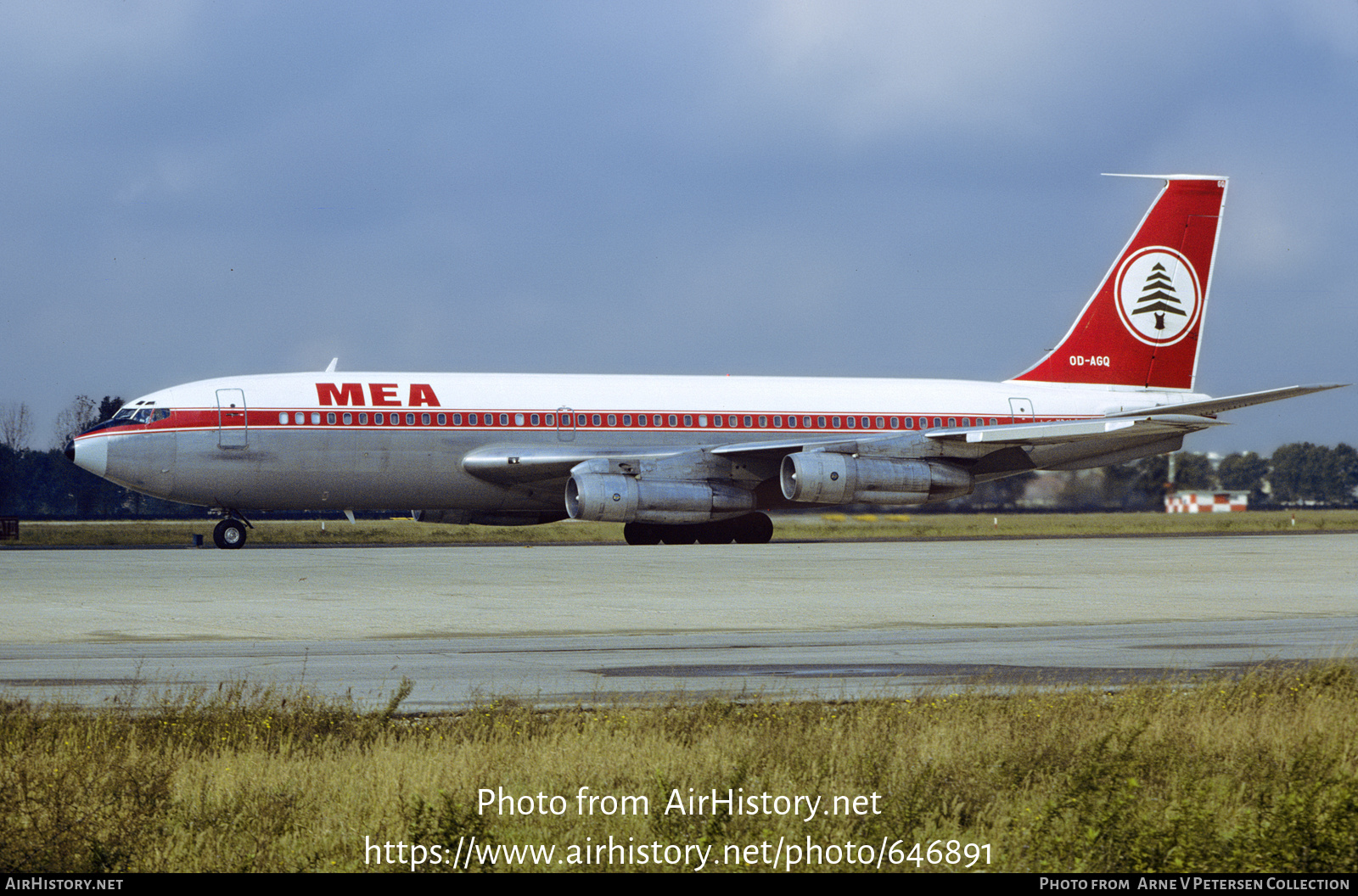 Aircraft Photo of OD-AGQ | Boeing 720-047B | MEA - Middle East Airlines | AirHistory.net #646891