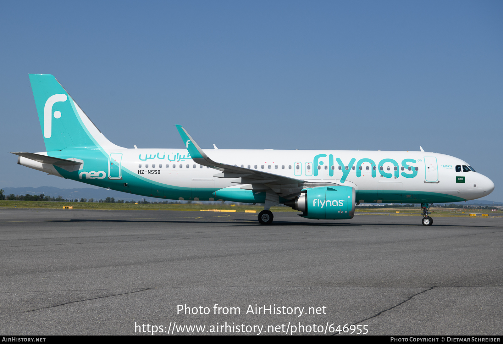 Aircraft Photo of HZ-NS58 | Airbus A320-251N | Flynas | AirHistory.net #646955