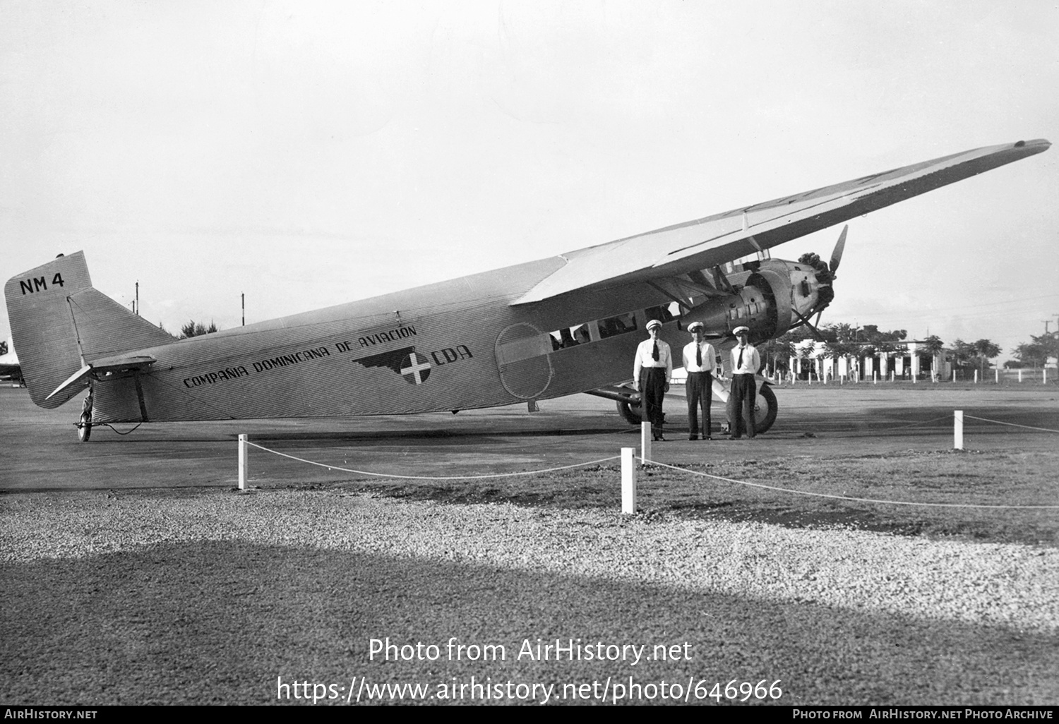 Aircraft Photo of NM-4 | Ford 4-AT-E Tri-Motor | CDA - Compañía Dominicana de Aviación | AirHistory.net #646966