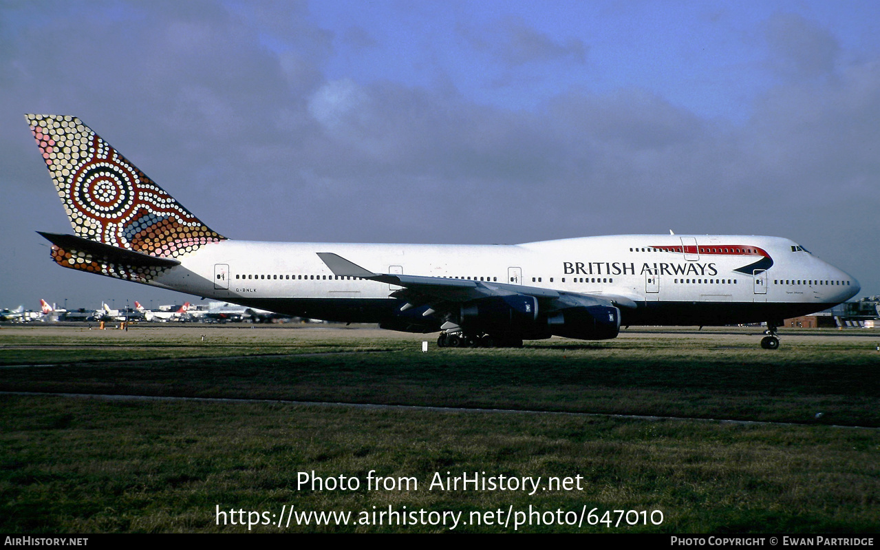Aircraft Photo of G-BNLK | Boeing 747-436 | British Airways | AirHistory.net #647010