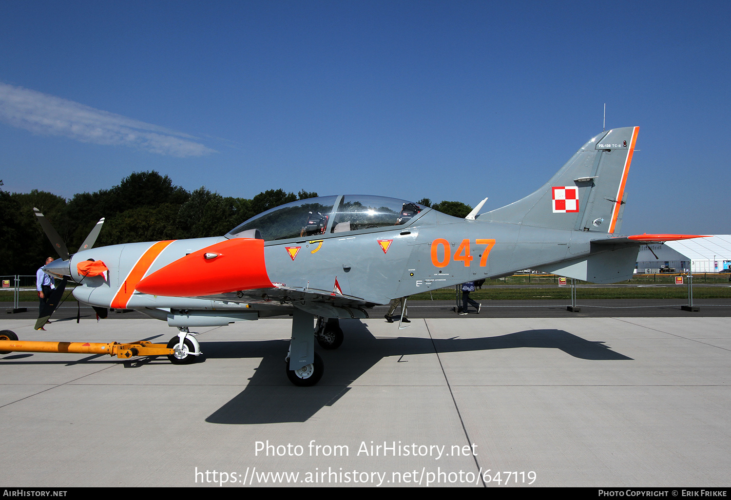 Aircraft Photo of 047 | PZL-Okecie PZL-130TC-2 Turbo Orlik | Poland - Air Force | AirHistory.net #647119