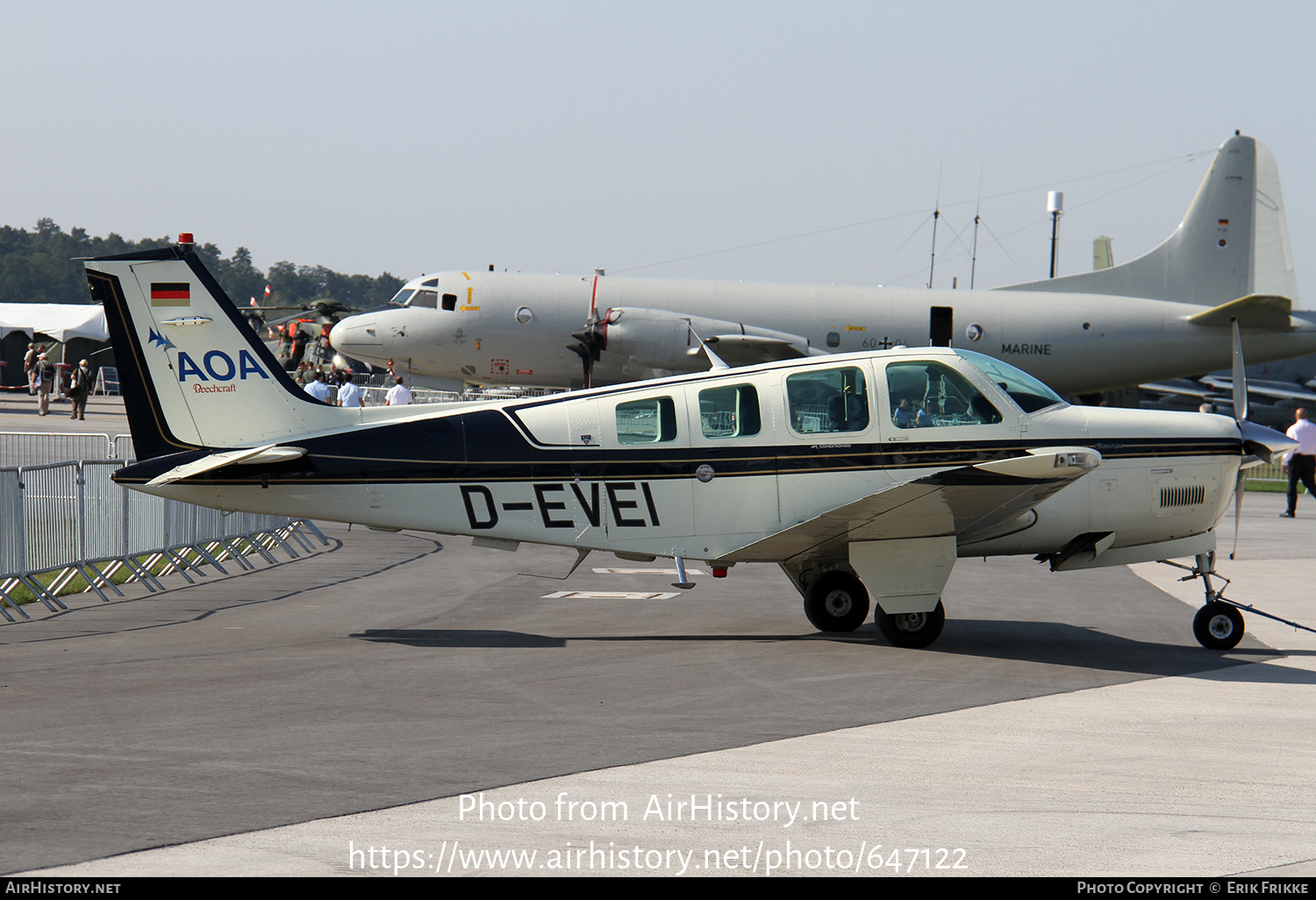 Aircraft Photo of D-EVEI | Beech A36 Bonanza 36 | AirHistory.net #647122