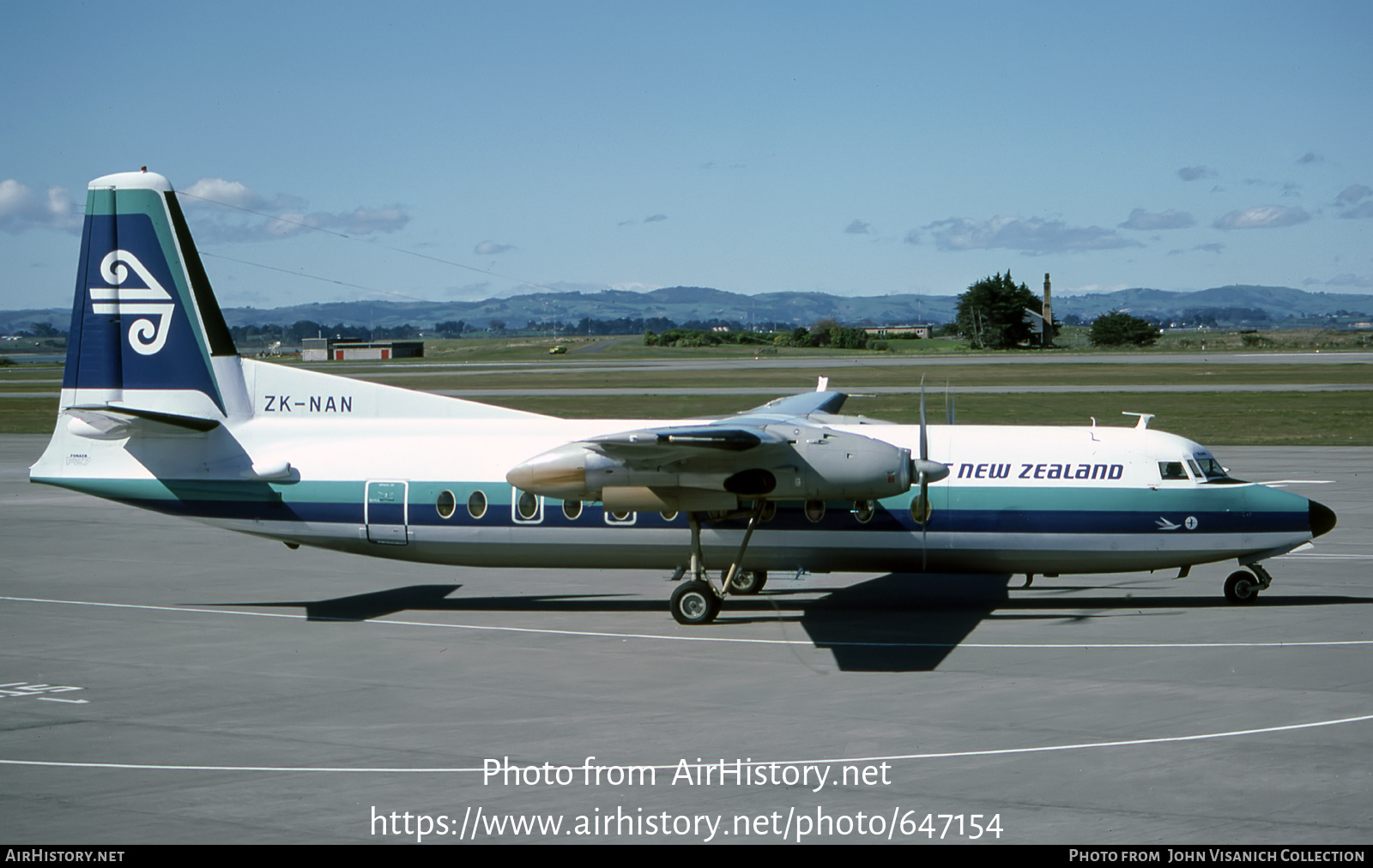 Aircraft Photo of ZK-NAN | Fokker F27-500 Friendship | Air New Zealand | AirHistory.net #647154