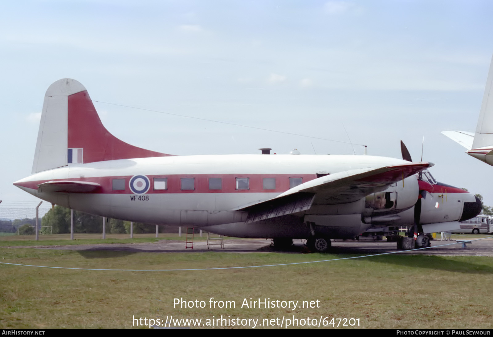 Aircraft Photo of WF408 | Vickers 668 Varsity T.1 | UK - Air Force | AirHistory.net #647201