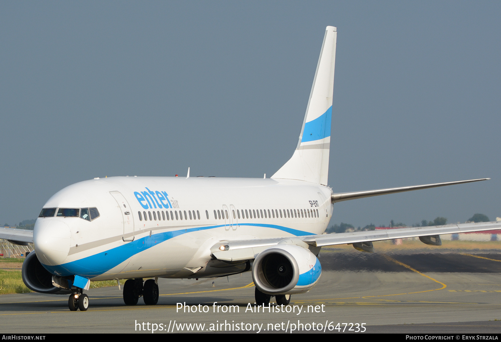 Aircraft Photo of SP-ENT | Boeing 737-8AS | Enter Air | AirHistory.net #647235