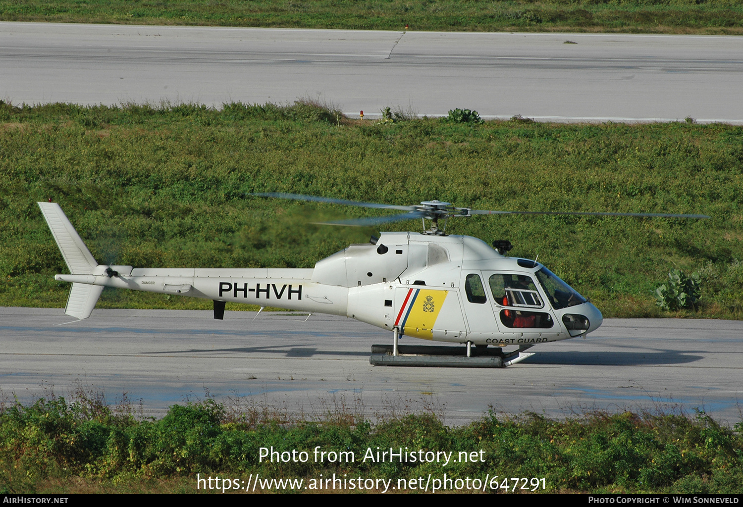 Aircraft Photo of PH-HVH | Aerospatiale AS-355F-1 Ecureuil 2 | Coast Guard - Kustwacht Caribisch Gebied | AirHistory.net #647291