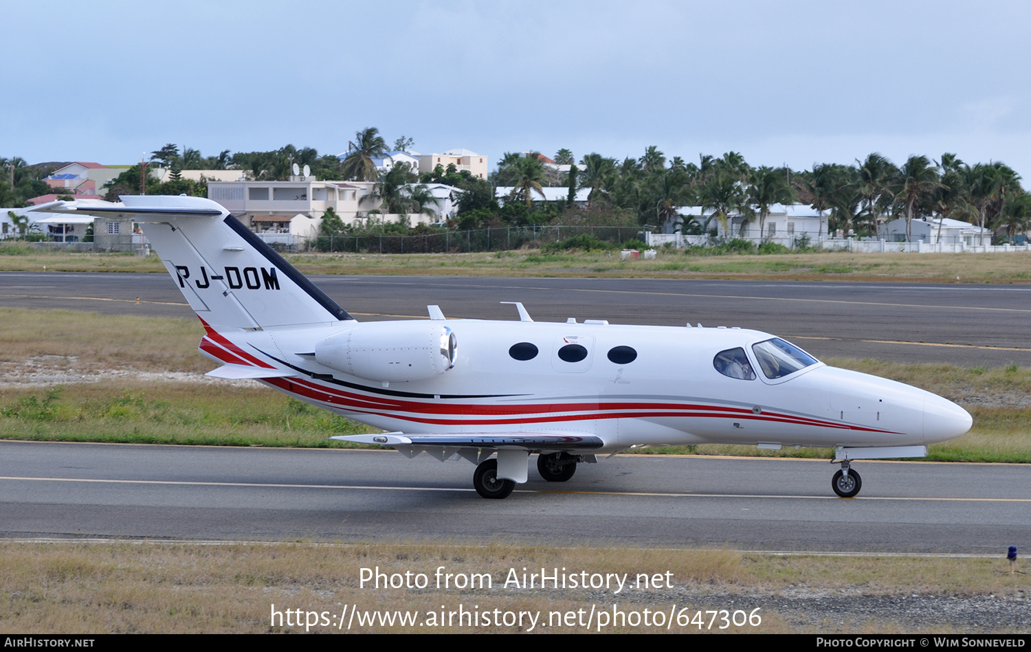 Aircraft Photo of PJ-DOM | Cessna 510 Citation Mustang | Jet Budget Service | AirHistory.net #647306