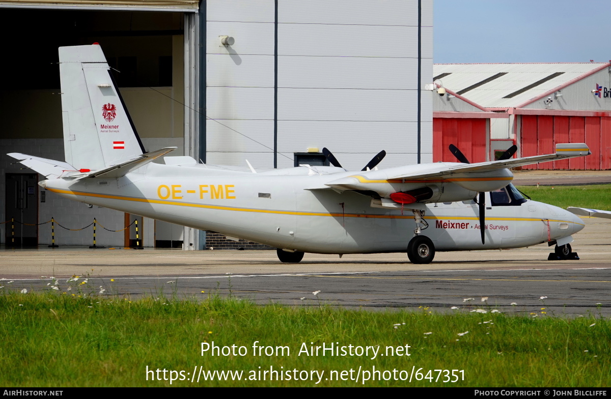 Aircraft Photo of OE-FME | North American Rockwell 690A Turbo Commander | Meixner Aerial Surveys | AirHistory.net #647351