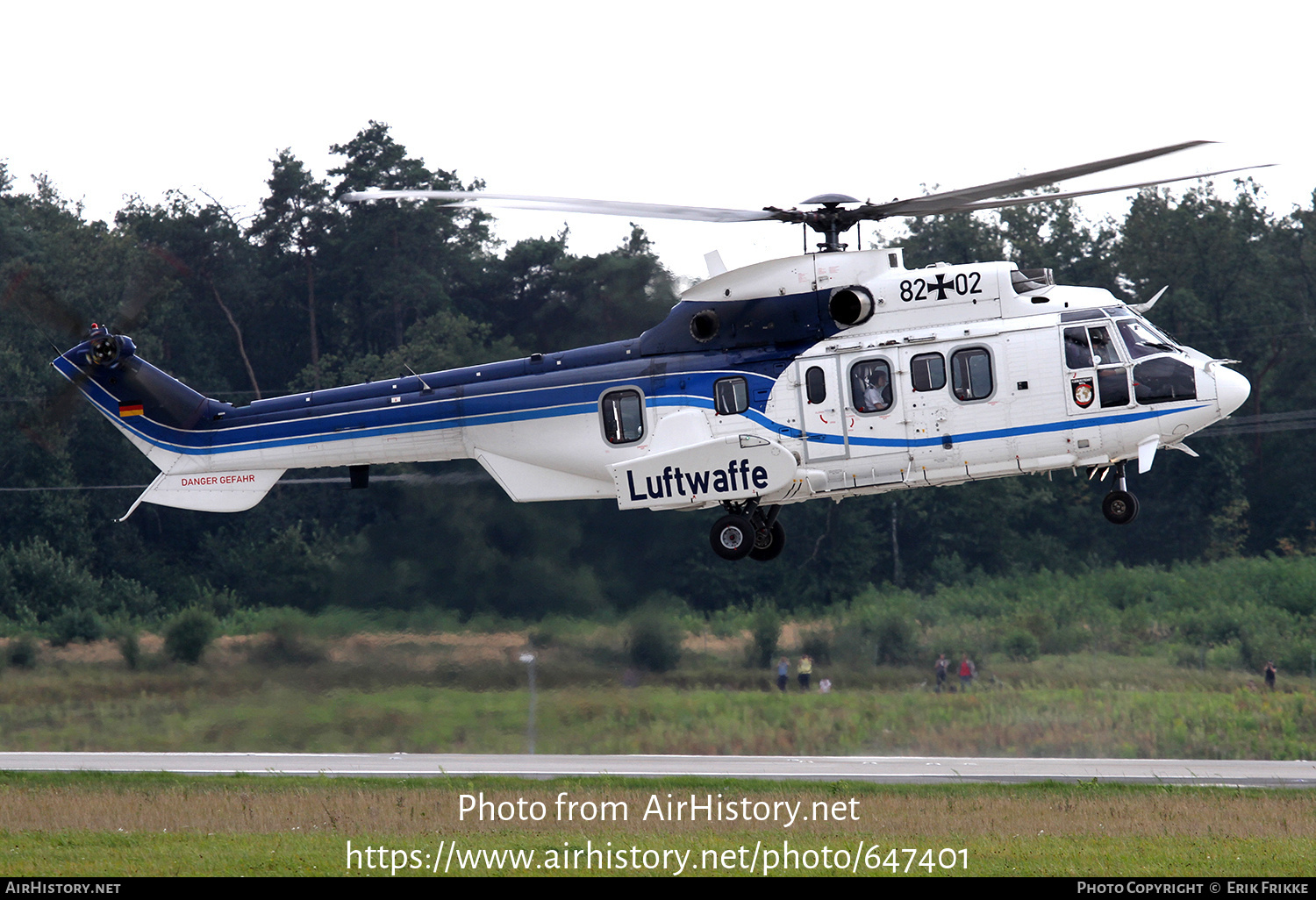 Aircraft Photo of 8202 | Eurocopter AS-532U2 Cougar Mk2 | Germany - Air Force | AirHistory.net #647401