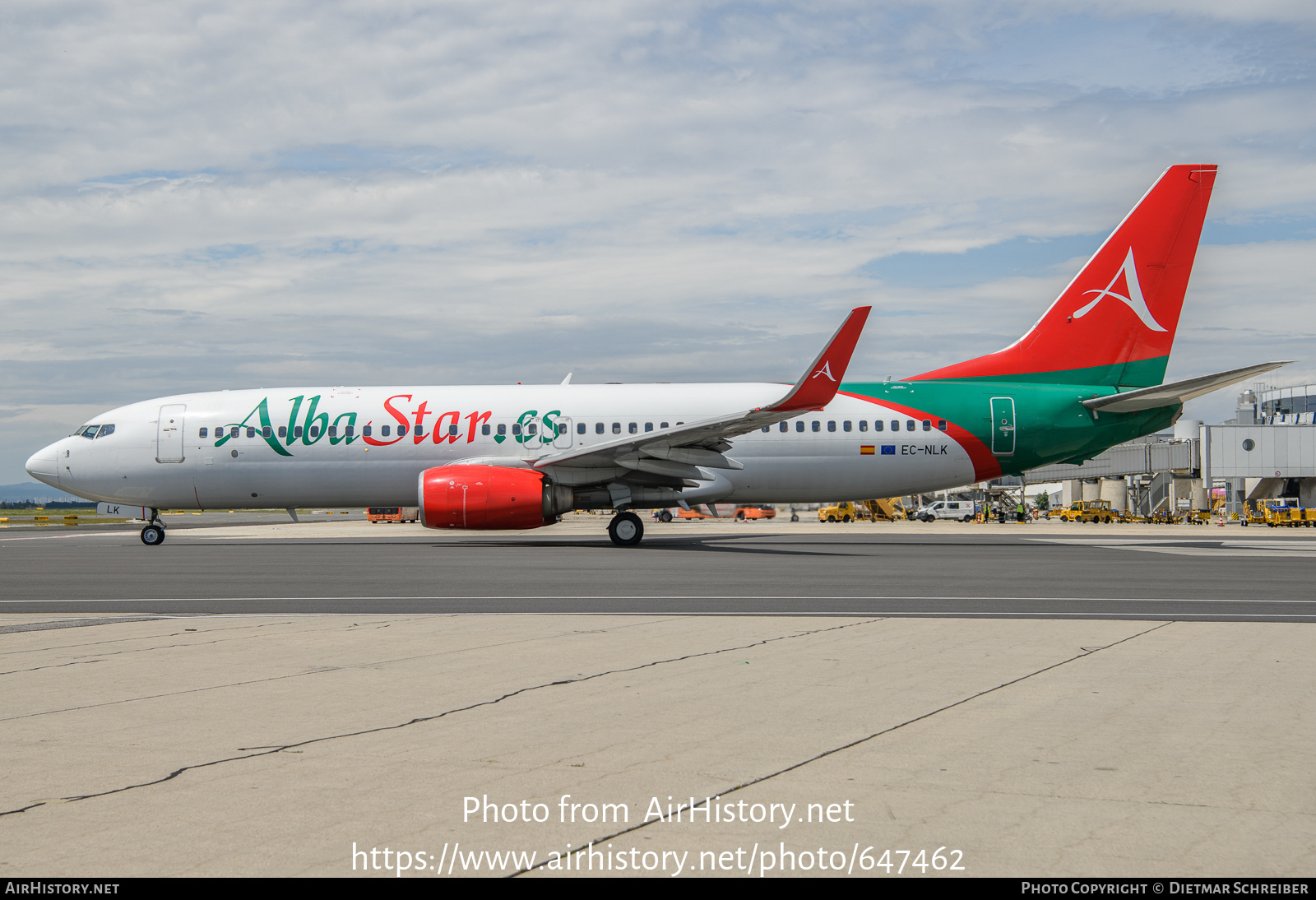 Aircraft Photo of EC-NLK | Boeing 737-81M | AlbaStar | AirHistory.net #647462