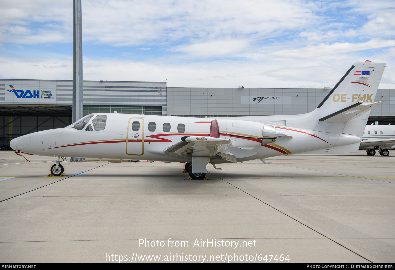 Aircraft Photo of OE-FMK | Cessna 501 Citation I/SP | AirHistory.net #647464