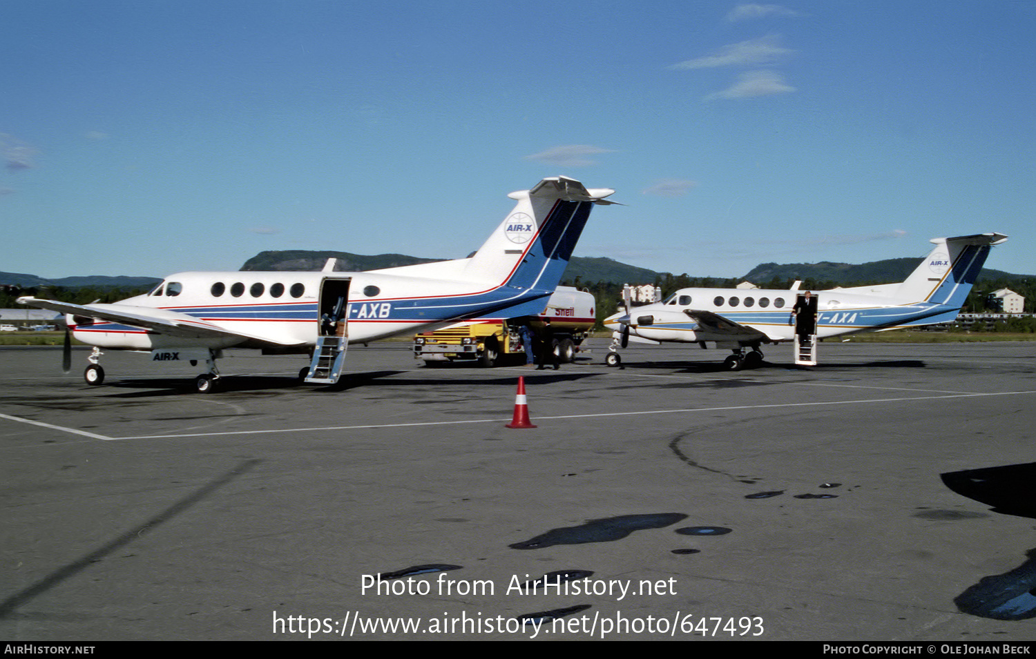 Aircraft Photo of LN-AXB | Beech 200 Super King Air | Air-X | AirHistory.net #647493