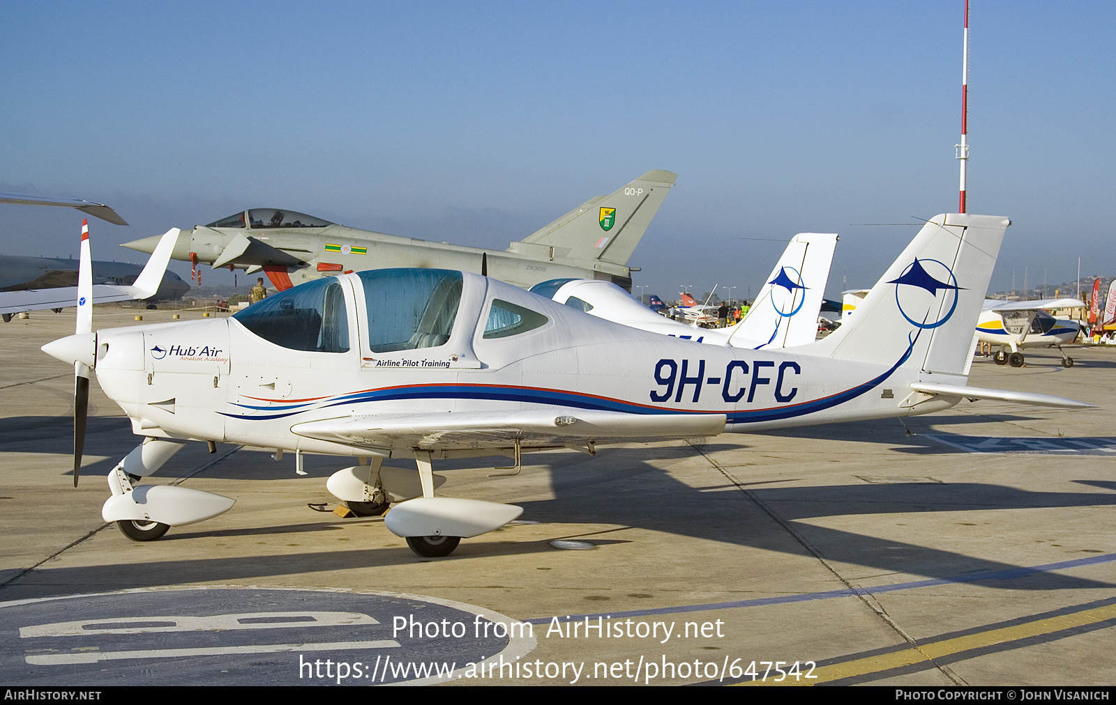 Aircraft Photo of 9H-CFC | Tecnam P-2002JF Sierra | Hub'Air Aviation Academy | AirHistory.net #647542