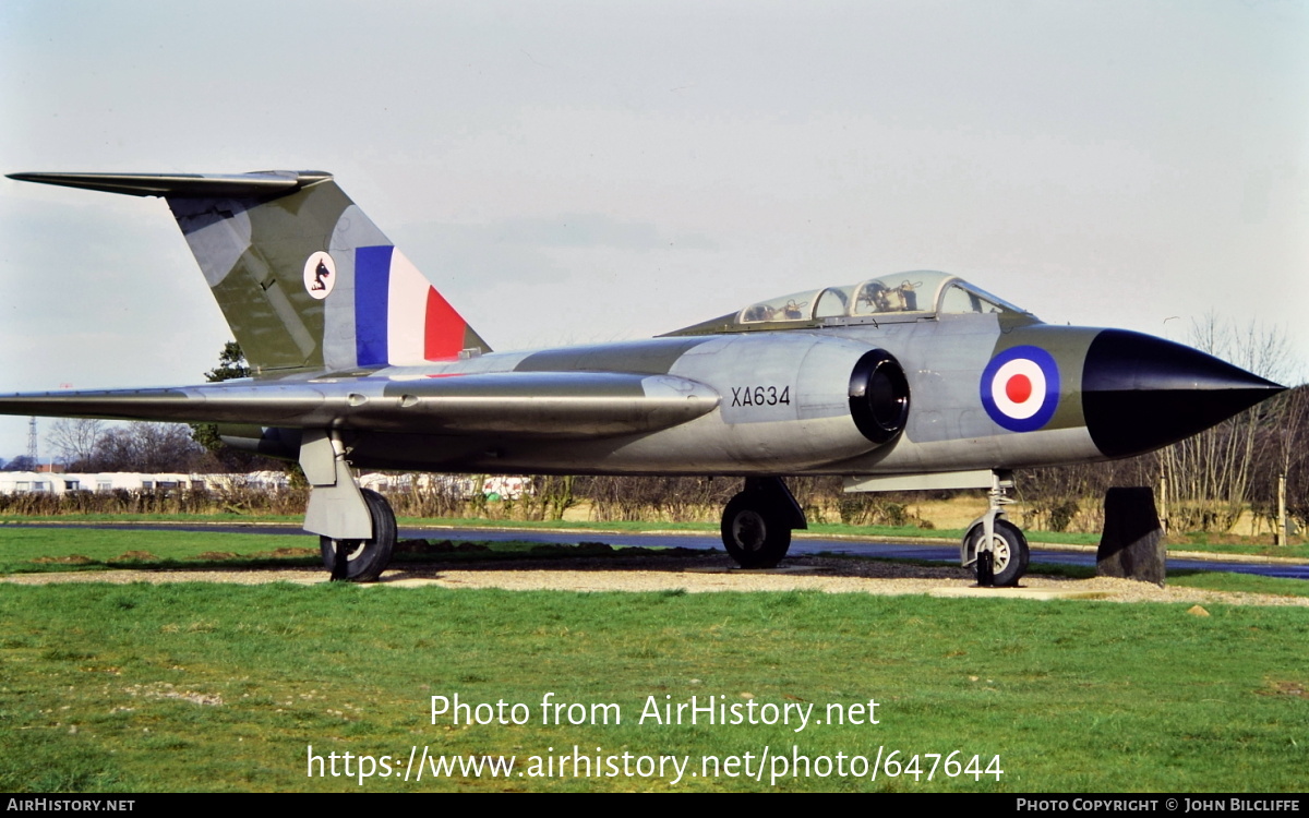 Aircraft Photo of XA634 | Gloster Javelin FAW4 | UK - Air Force | AirHistory.net #647644