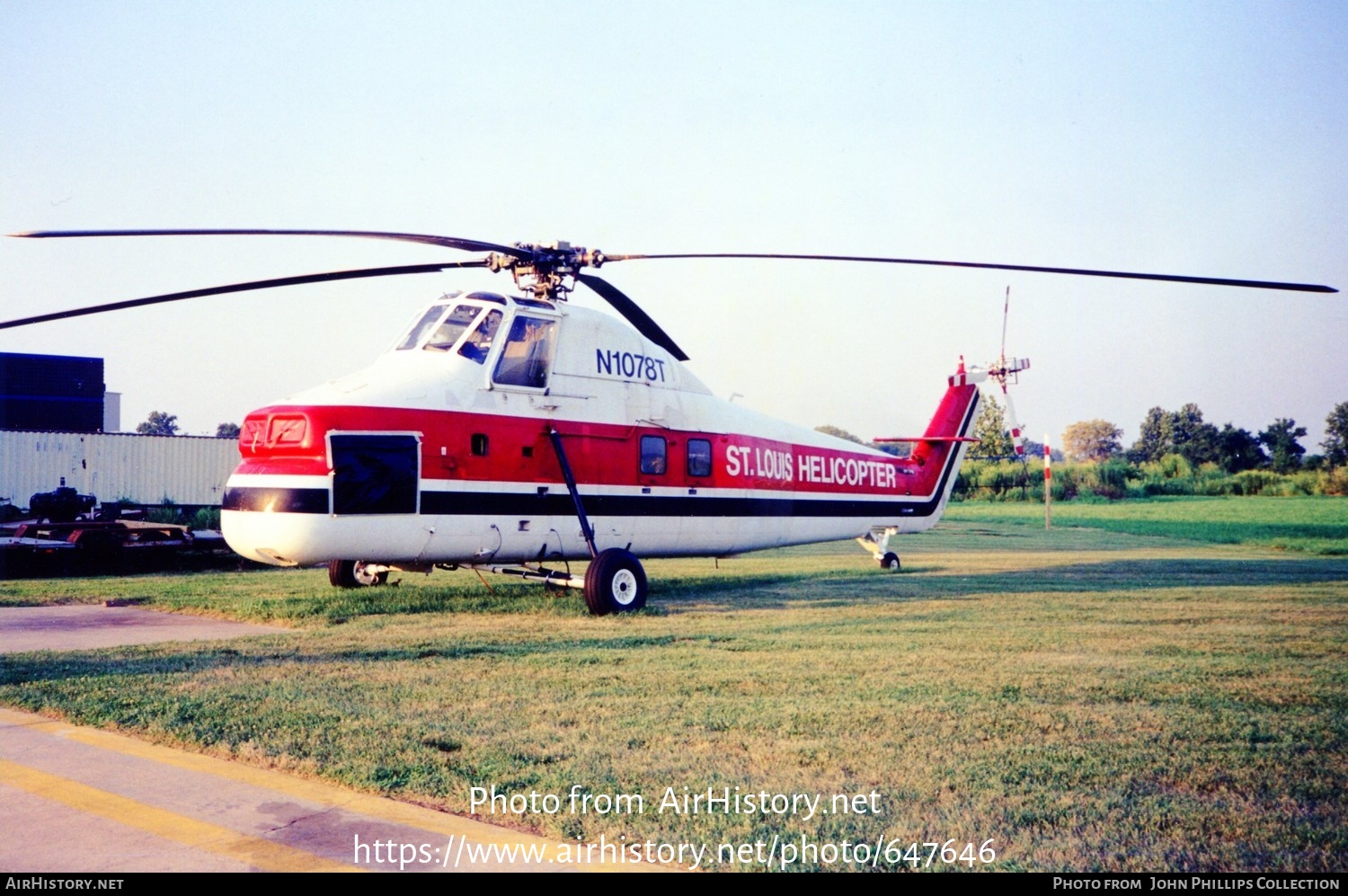 Aircraft Photo of N1078T | Sikorsky S-58T | St. Louis Helicopter Airways | AirHistory.net #647646