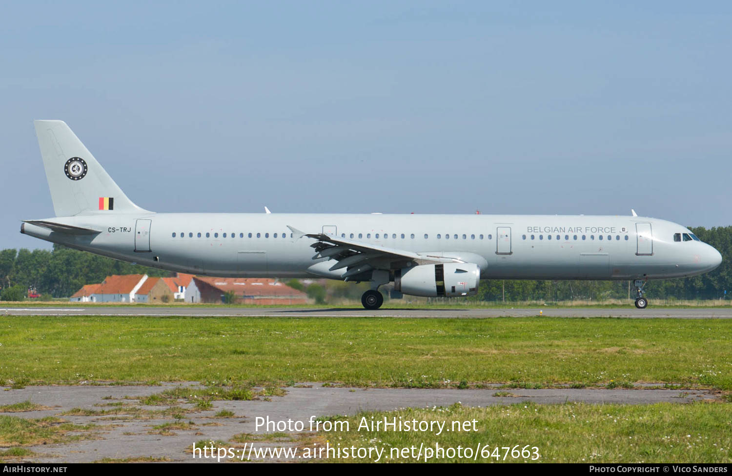 Aircraft Photo of CS-TRJ | Airbus A321-231 | Belgium - Air Force | AirHistory.net #647663