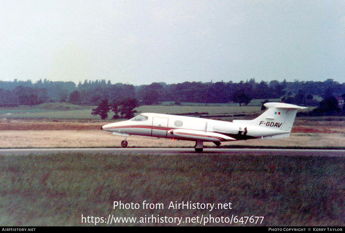 Aircraft Photo of F-GDAV | Lear Jet 23 | AirHistory.net #647677