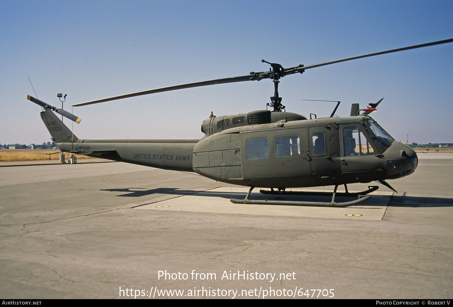 Aircraft Photo of 69-15124 / 0-15124 | Bell UH-1H-II Iroquois | USA - Army | AirHistory.net #647705