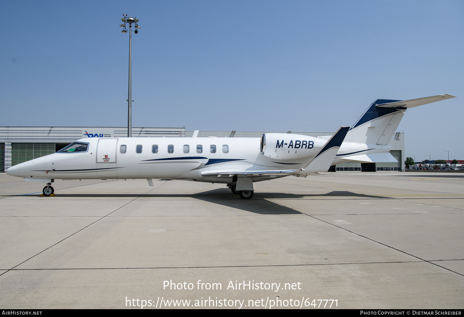 Aircraft Photo of M-ABRB | Learjet 45 | AirHistory.net #647771